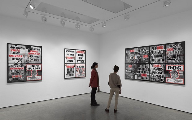 ColinHumphrey: www.colinhumphrey.co.uk, culture, exhibition, london, whitecube, masons yard, paint, mixed media, gilbert and george